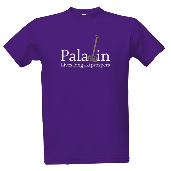 Tričko s potlačou Paladin