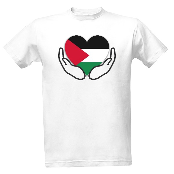 Palestina srdce v rukách