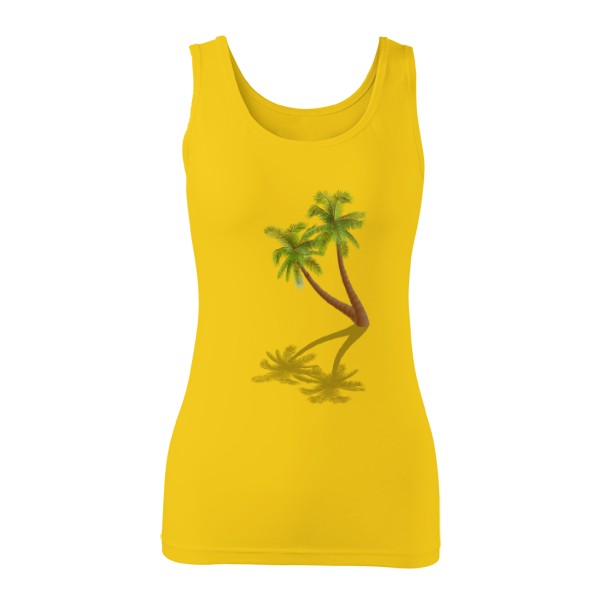 Tričko s potiskem Palmy