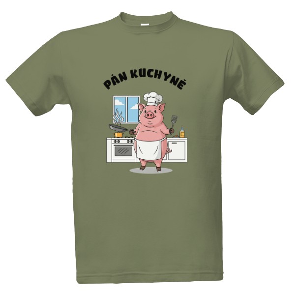 Tričko s potiskem Pán kuchyně