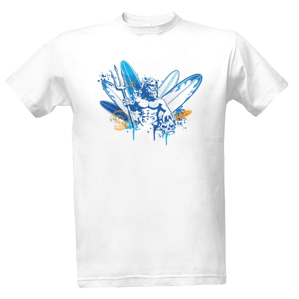 Pán surfů s trojzubcem