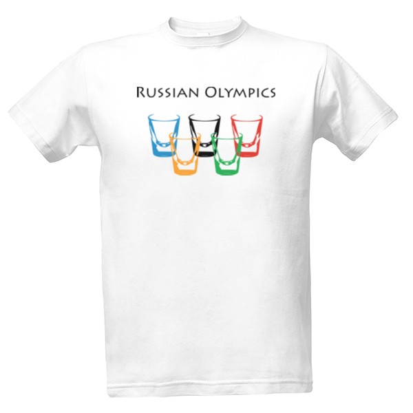 Tričko s potiskem Olympijské panáky
