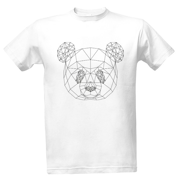 Tričko s potiskem Panda
