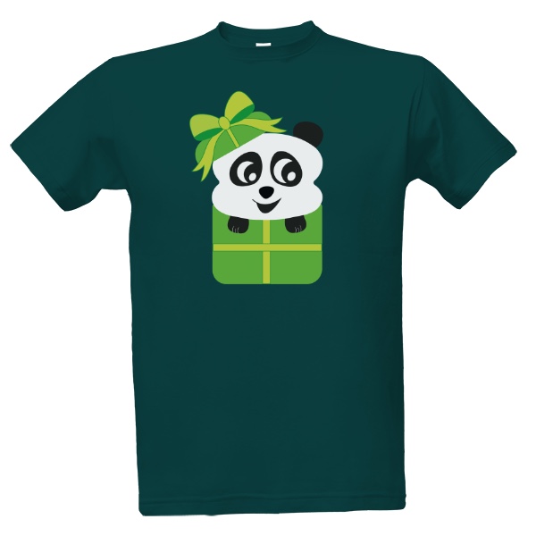 Tričko s potiskem Pandí dárek
