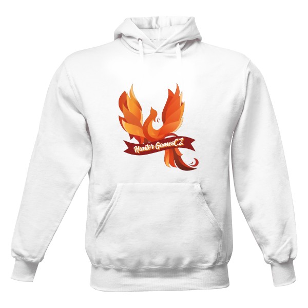 Pánská mikina s kapucí s potiskem Pánská mikina Hunter GamesCZ