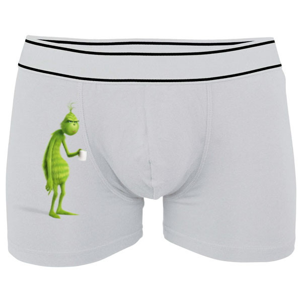 Boxerky Kariban s potiskem Pánské boxerky Grinch 2