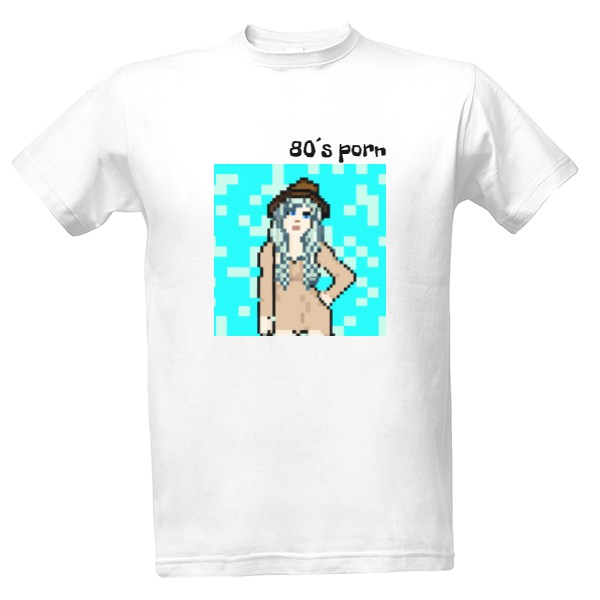 Pánské tričko "80´s porn"