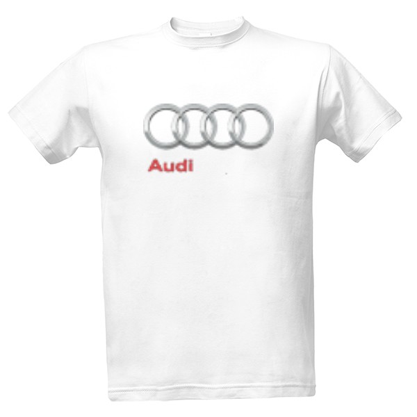 Tričko s potiskem Pánské tričko audi