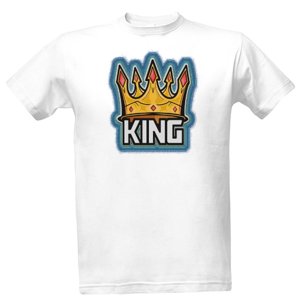Tričko s potiskem Pánské tričko King