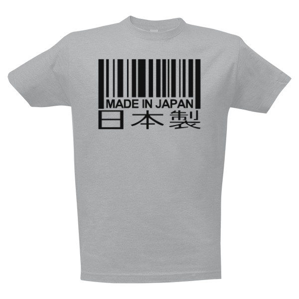 Tričko s potiskem Pánské tričko MADE IN JAPAN