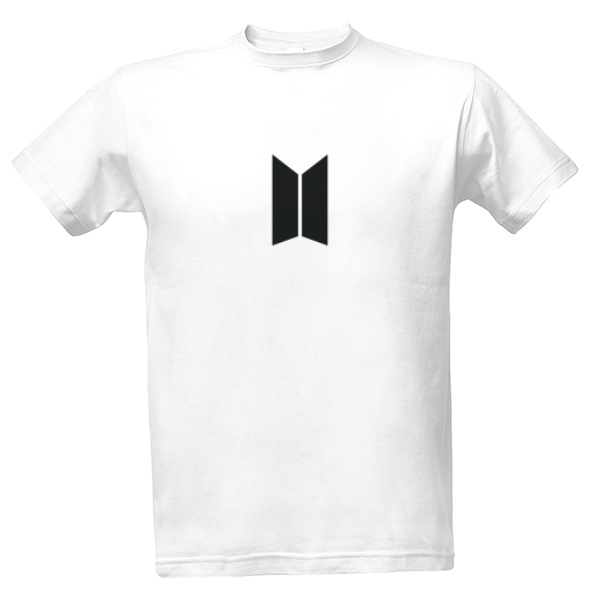 Tričko s potiskem Pánské tričko s logem BTS