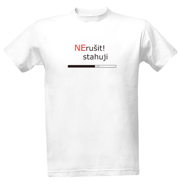 Tričko s potiskem stahuji