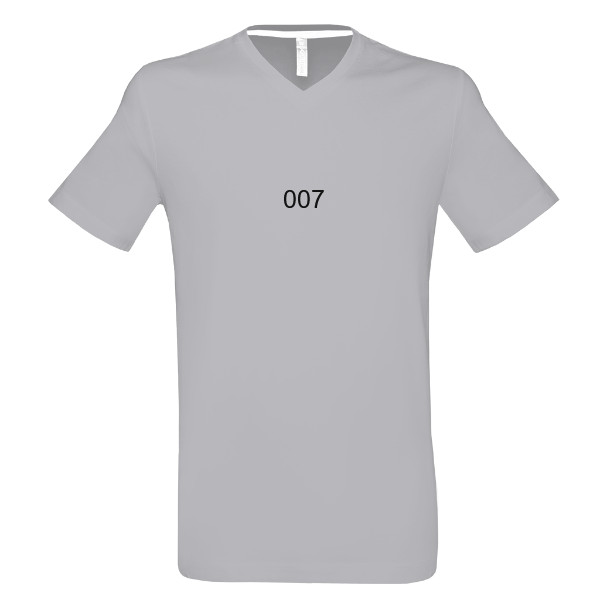 Pánské tričko s výstřihem do V