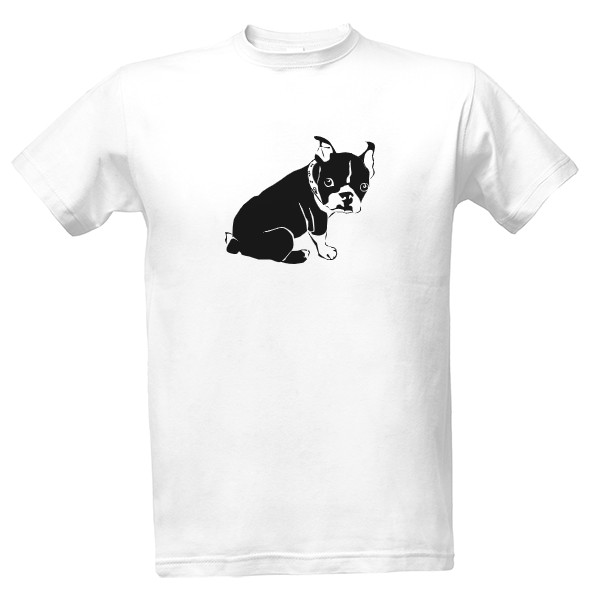 Tričko s potiskem Pánské triko pes 2