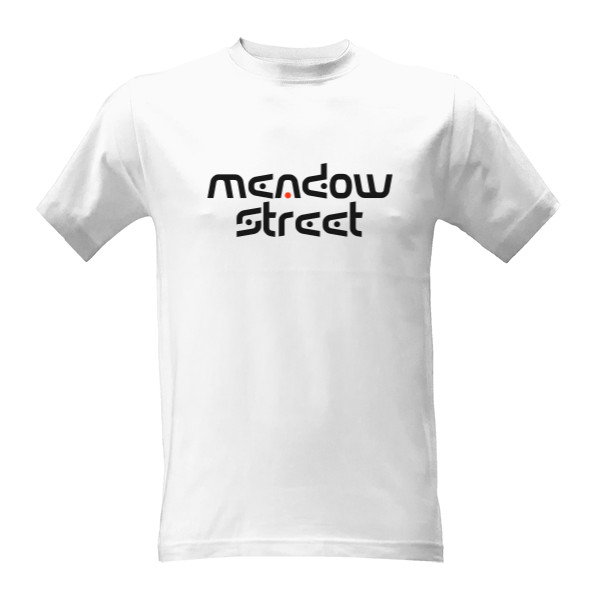 Tričko s potiskem Pánské triko s logem Meadow Street