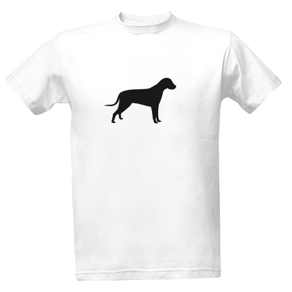 Tričko s potiskem Pánské triko se psem