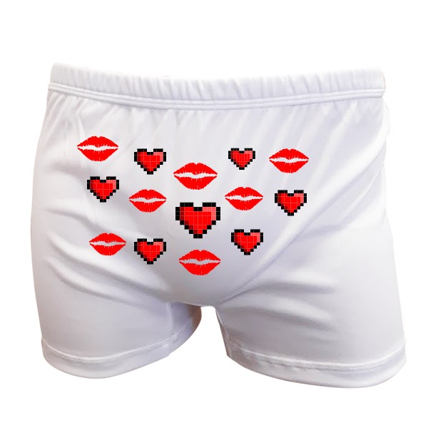 Pánské valentýnské trenýrky