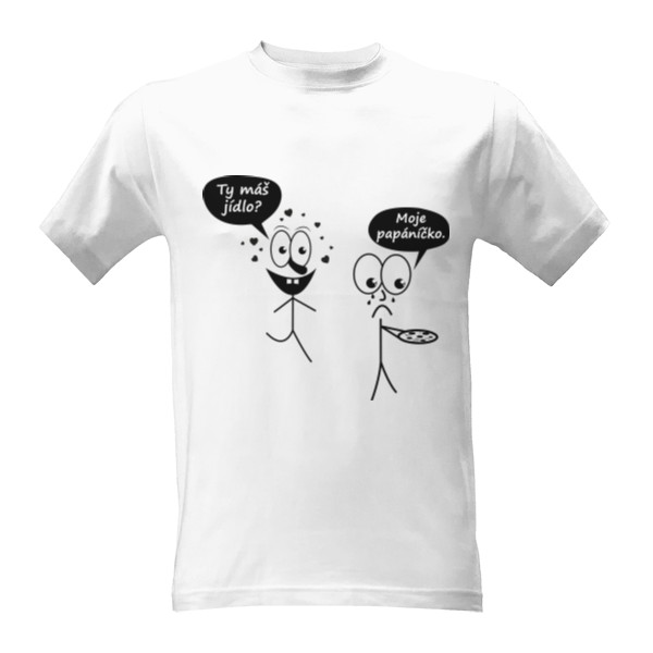 Tričko s potiskem Papáníčko tričko pánské