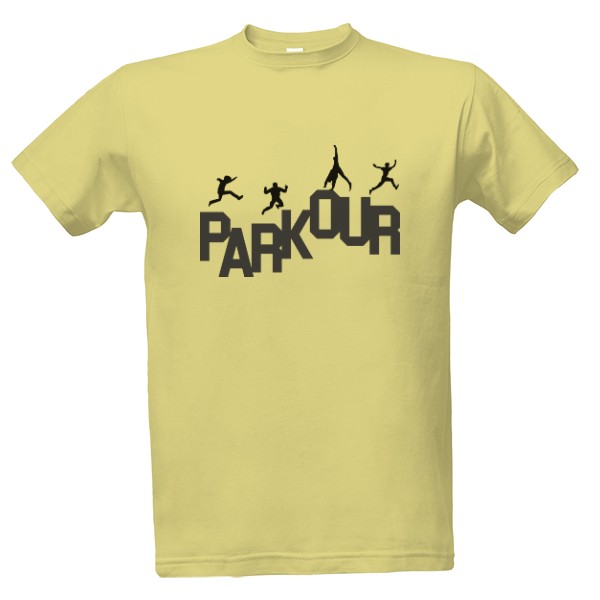 Tričko s potiskem Parkour