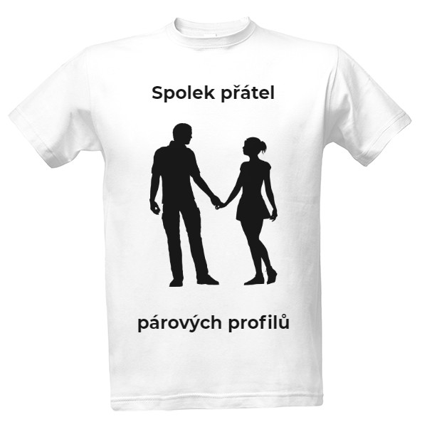 Tričko s potiskem Párové tričko