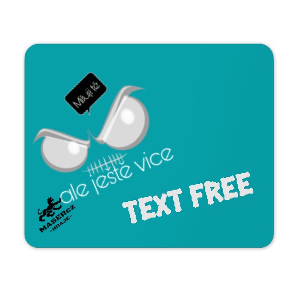 Mouse pad s potiskem PC pad I love you .... MASERcz