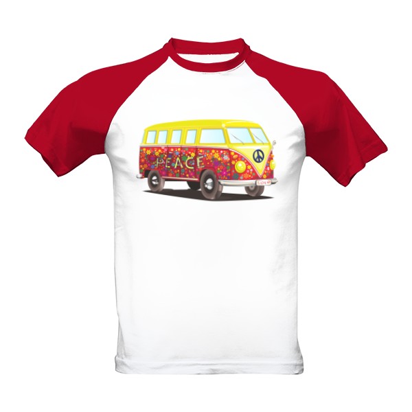 Tričko s potlačou HIPPIE CAR