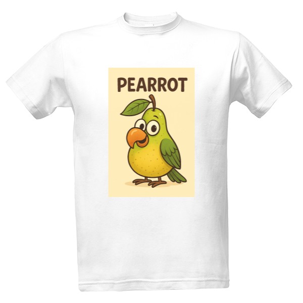Tričko s potiskem Pearrot