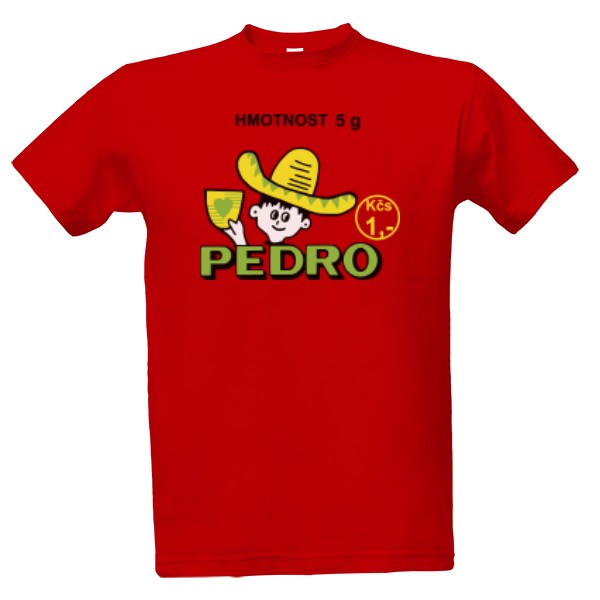 Tričko s potiskem Pedro