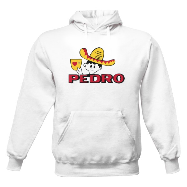 Pánská mikina s kapucí s potiskem Pedro
