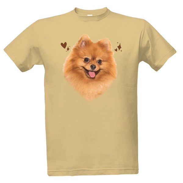 Tričko s potiskem Pejsek Špic