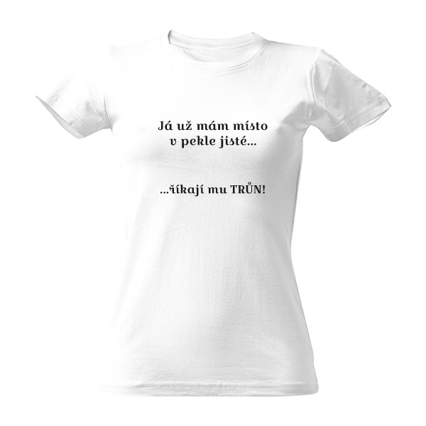Tričko s potiskem Pekelnice