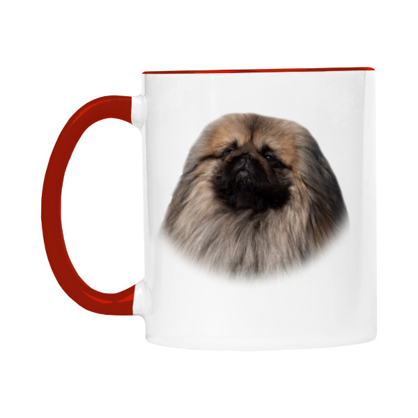 Hrnek malý barevný s potiskem Pekingský palácový psík