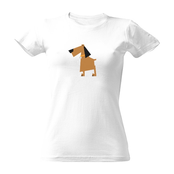 Tričko s potiskem Pes