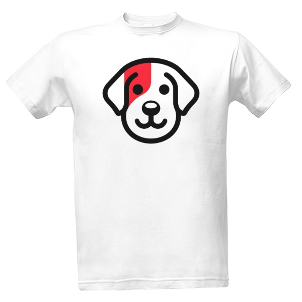 Tričko s potiskem Pes