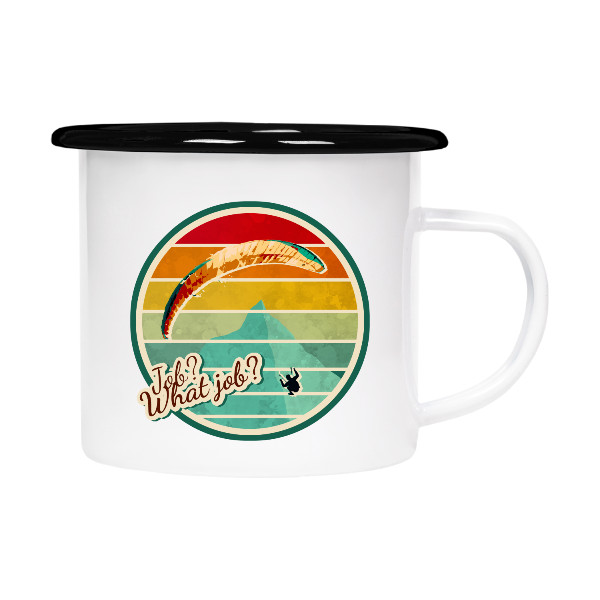 Plecháček - smaltový lem s potiskem PG Plecháček - jaká práce?