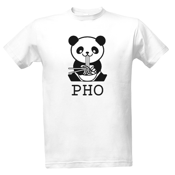 Tričko s potiskem Vietnamská polévka pho bo