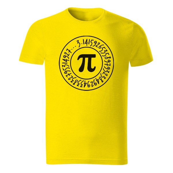 Tričko s potiskem Pi circle