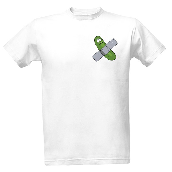 Tričko s potiskem Pickle Rick