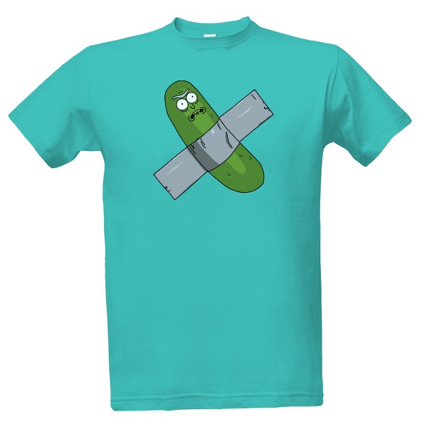 Tričko s potlačou Pickle Rick