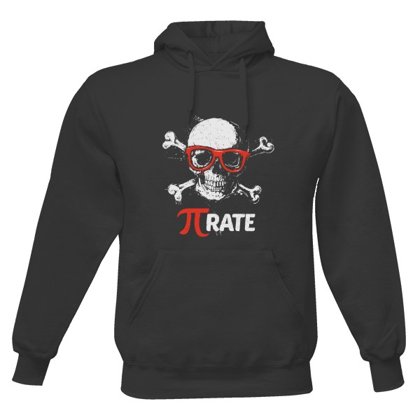 Pánská mikina s kapucí s potiskem Piirate