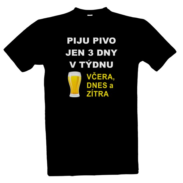 Piju pivo jen 3 dny v týdnu