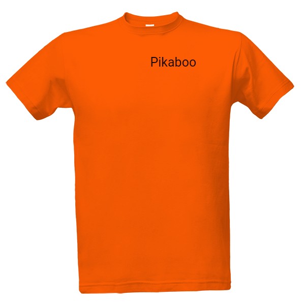 Tričko s potiskem Pikaboo tričko