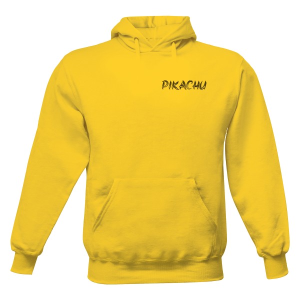 Pánská mikina s kapucí s potiskem Pikachu Samurai Mikina