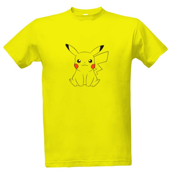Tričko s potiskem PIKAČU (PIKACHU)