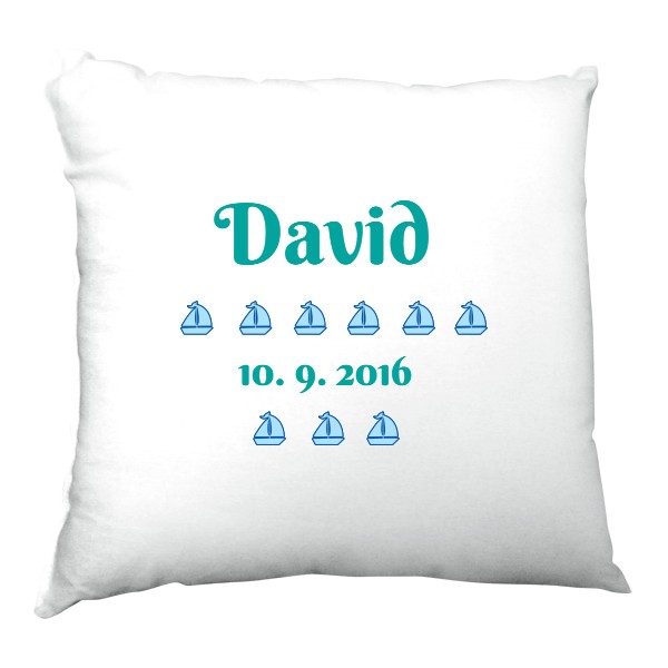Pillow with name