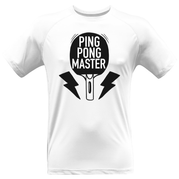 Pánske funčné tričko Premium s potlačou Ping Pong Master