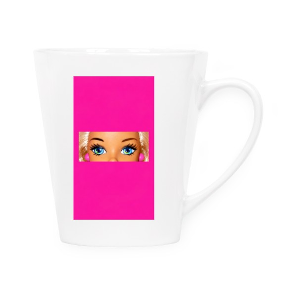 Hrnek kónický s potiskem Pink Doll 