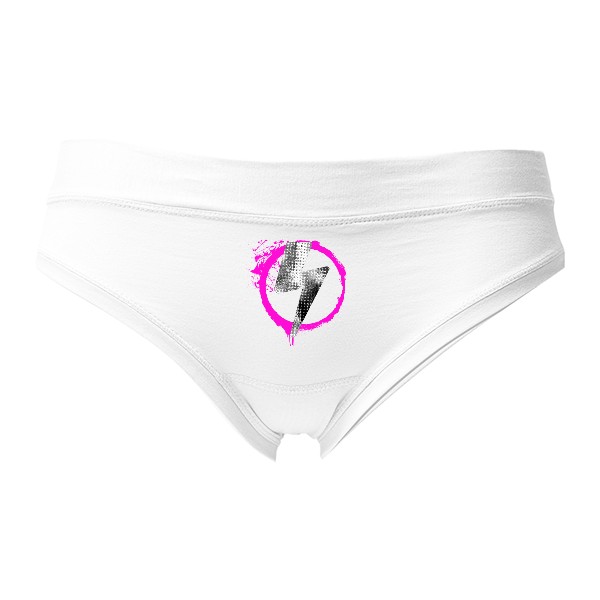 Kalhotky Fox - Výprodej s potiskem Pink Flash