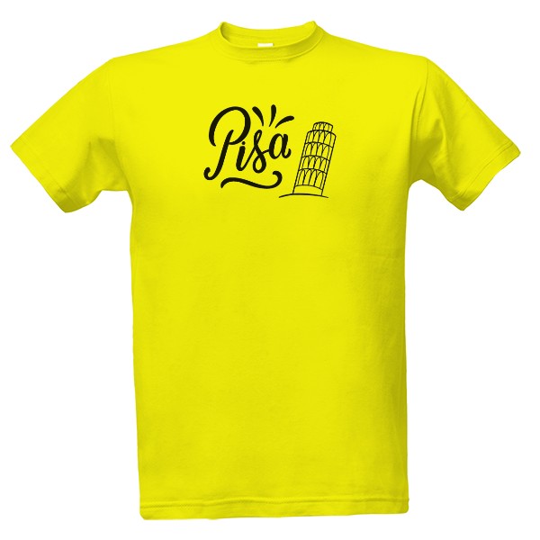 Tričko s potiskem Pisa
