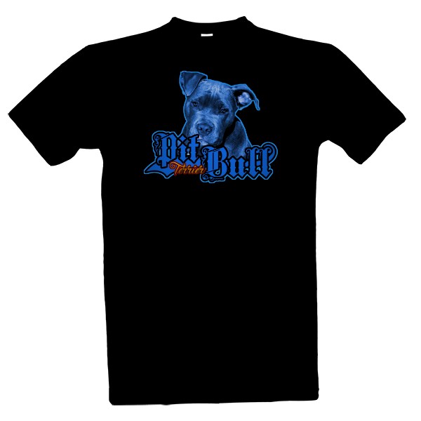 Pit Bull Terrier-blue design